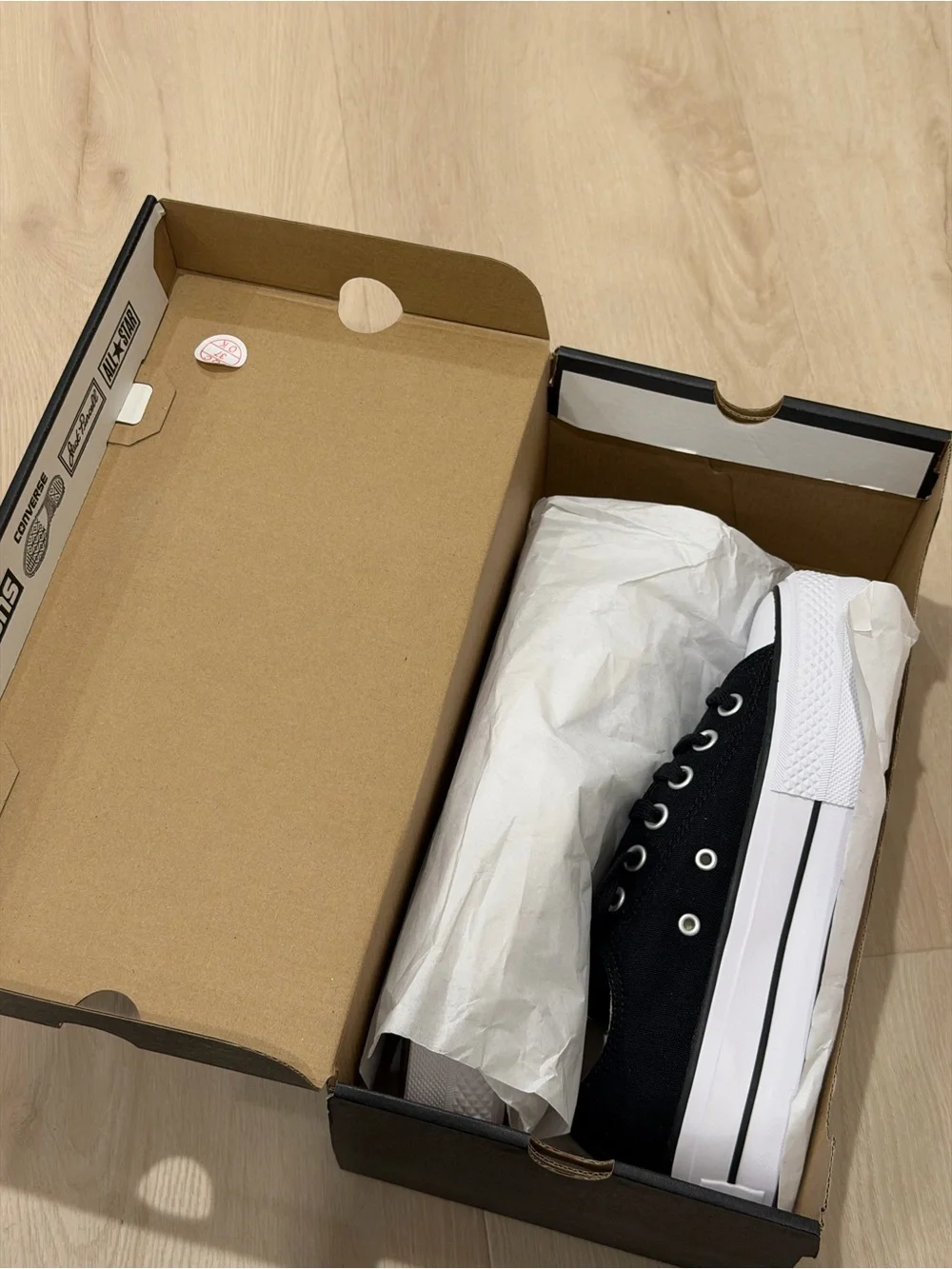 Converse - Chuck Taylor All Star Lift Platform Canvas Low-Top Sneakers - Picture 14 of 15